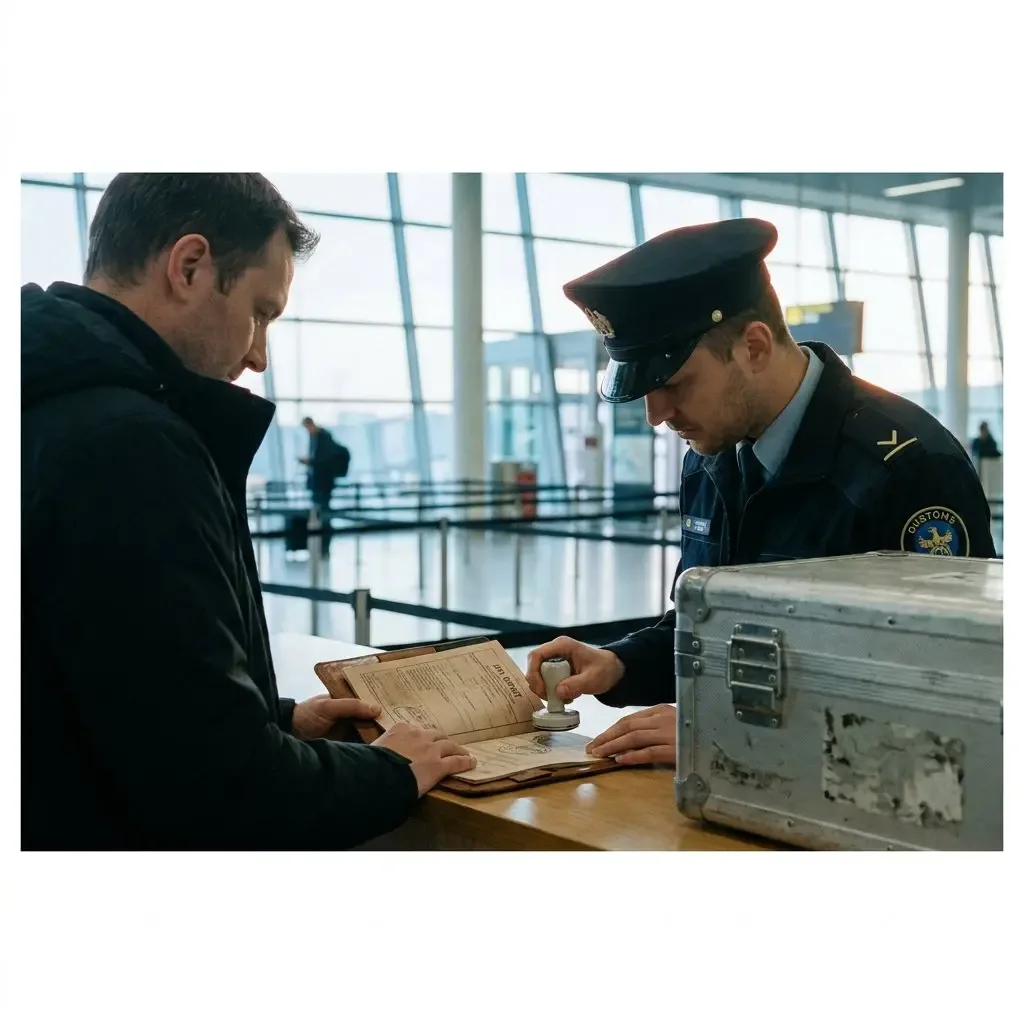 ustoms inspection of an ATA Carnet for temporary import of goods